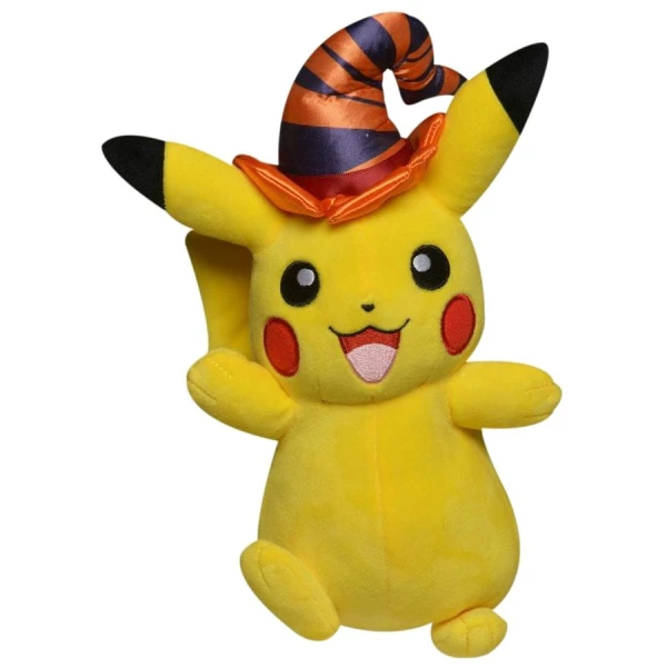 POKEMON PLUSH 20 cm HALLOWEEN - PIKACHU WITH WITCH HAT