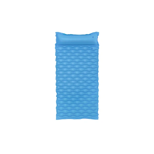 BESTWAY INFLATABLE SEA MATTRESS 213Χ86 cm FLOAT \'N ROLL BLUE