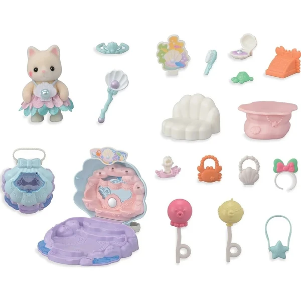 THE SYLVANIAN FAMILIES BABY MERMAID SHOP