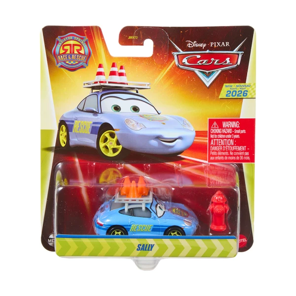 CARS RACE & RESCUE CAR WITH ACCESSORIES SALLY