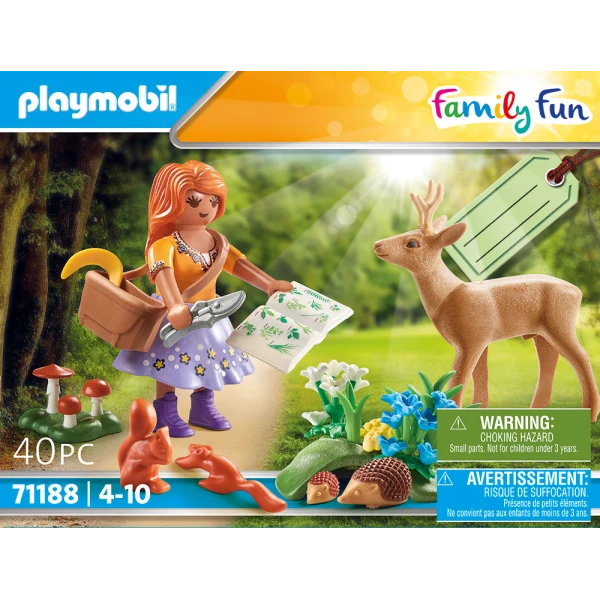 PLAYMOBIL FAMILY FUN GIFT SET PLANT SCIENTIST