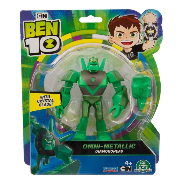 BEN 10 ΒΑΣΙΚΗ ΦΙΓΟΥΡΑ W11 METALLIC - 6 ΣΧΕΔΙΑ