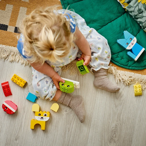 LEGO® DUPLO® MY FIRST 3 ΣΕ 1 ΔΗΜΙΟΥΡΓΙΚΑ ΧΑΡΙΤΩΜΕΝΑ ΚΑΤΟΙΚΙΔΙΑ