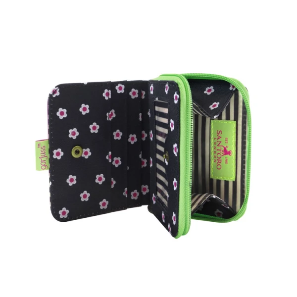 GORJUSS SANTORO FIESTA FOLDING WALLET YOU BROUGHT ME LOVE
