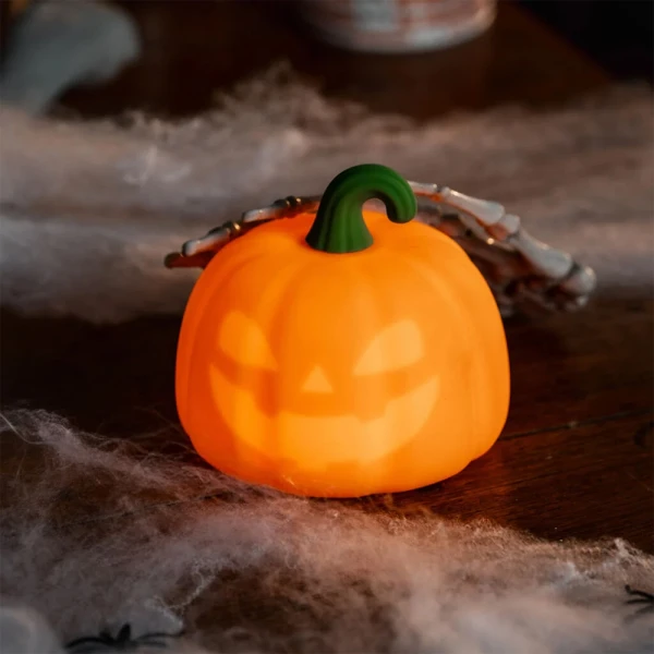 LEGAMI SOFT DREAMS RECHARGEABLE LED SILICON LIGHT PUMPKIN