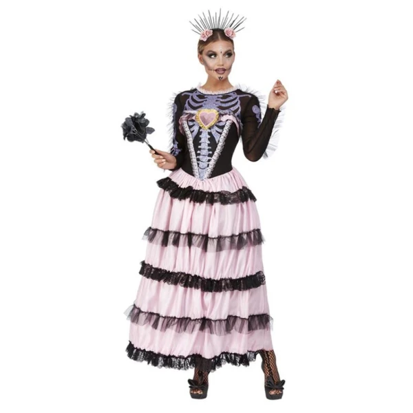 ADULT CARNIVAL COSTUME DOTD SENORITA DELUXE