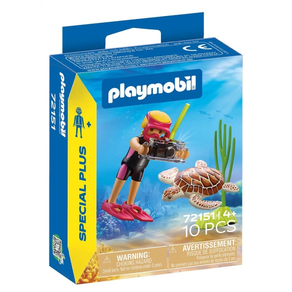 PLAYMOBIL SPECIAL PLUS ΔΥΤΡΙΑ ΜΕ ΧΕΛΩΝΑ