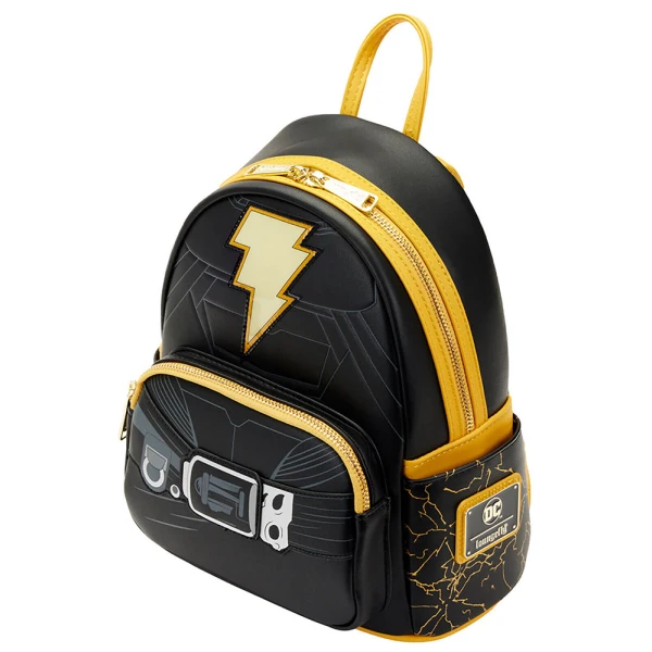 LOUNGEFLY DC COMICS BLACK ADAM LIGHT UP COSPLAY MINI BACKPACK (DCCBK0079)
