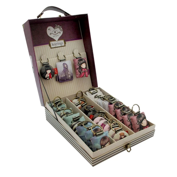 GORJUSS SANTORO KEY RINGS - SEVERAL DESIGNS