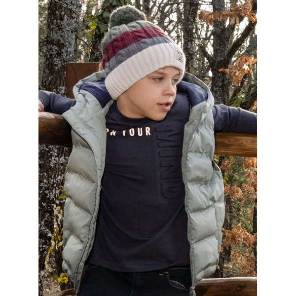 ENERGIERS BLOUSE BOY CHARCOAL