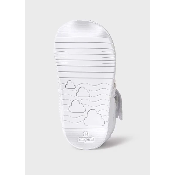 SANDALS CLOSED BARE FOOT WHITE