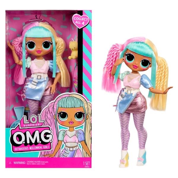 LOL SURPRISE OMG ΚΟΥΚΛΑ ΜΟΔΑΣ - CANDYLICIOUS
