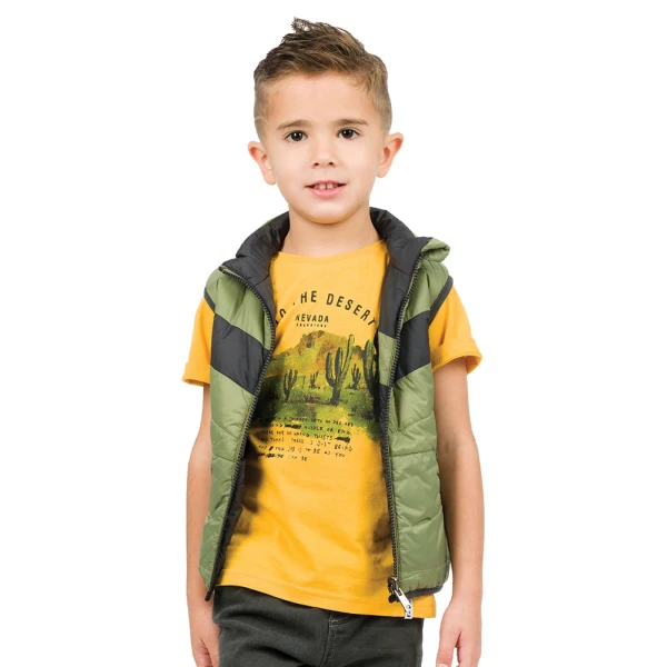 ENERGIERS BEBE BOY BLOUSE MUSTARD
