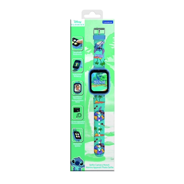 LEXIBOOK STITCH DIGITAL CAMERA-WATCH WITH 8GB MEMORY CARD