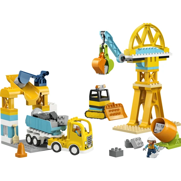 LEGO® DUPLO® TOWN 3 ΣΕ 1 ΕΡΓΟΤΑΞΙΟ ΟΙΚΟΔΟΜΗΣ ΚΑΙ ΟΧΗΜΑΤΑ