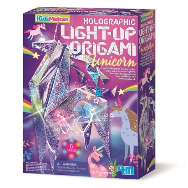4M ORIGAMI LIGHTNHNG UNICORN