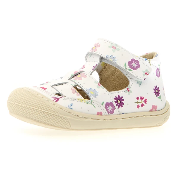 NATURINO KIDS SHOES WAD CALF PR. BONNY WHITE