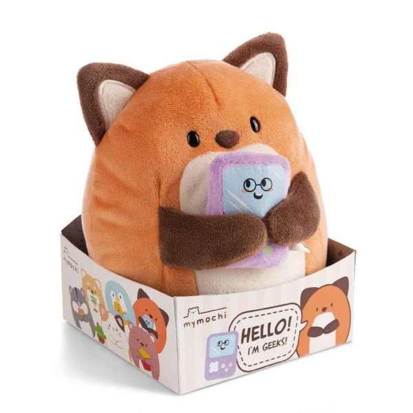 MY MOCHI ΛΟΥΤΡΙΝΟ 16 cm ΑΛΕΠΟΥ GEEKS ΜΕ VIDEO GAME ΣΕ ΚΟΥΤΙ ΔΩΡΟΥ
