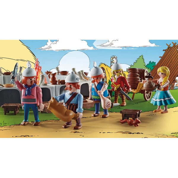 PLAYMOBIL ASTERIX ΓΙΟΡΤΗ ΣΤΟ ΓΑΛΑΤΙΚΟ ΧΩΡΙΟ