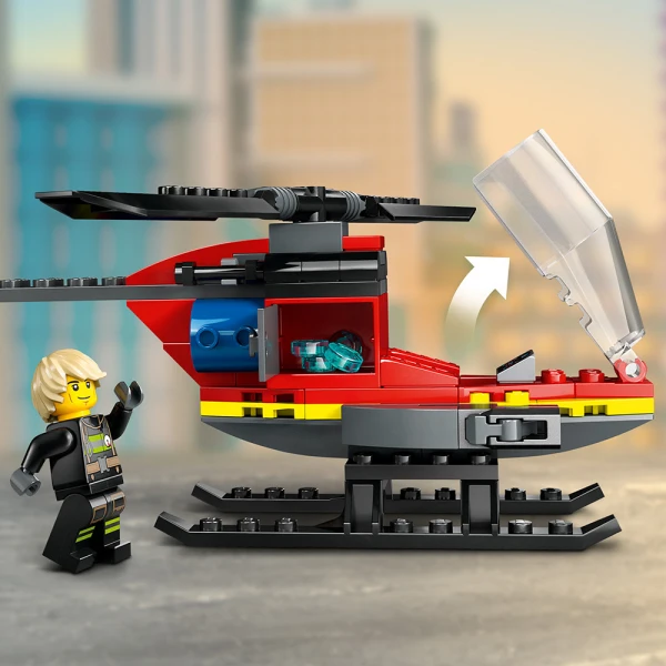 LEGO® CITY ΠΥΡΟΣΒΕΣΤΙΚΟ ΕΛΙΚΟΠΤΕΡΟ ΔΙΑΣΩΣΗΣ