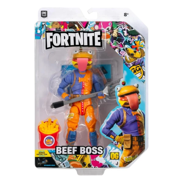 FORTNITE SINGLE FIGURE 15cm. W1 - BEEF BOSS