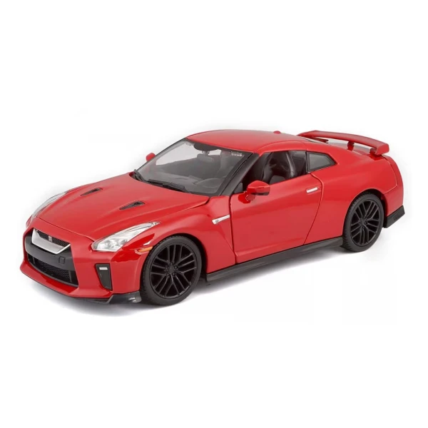 BBURAGO 1:24 NISSAN GT-R (2017) RED