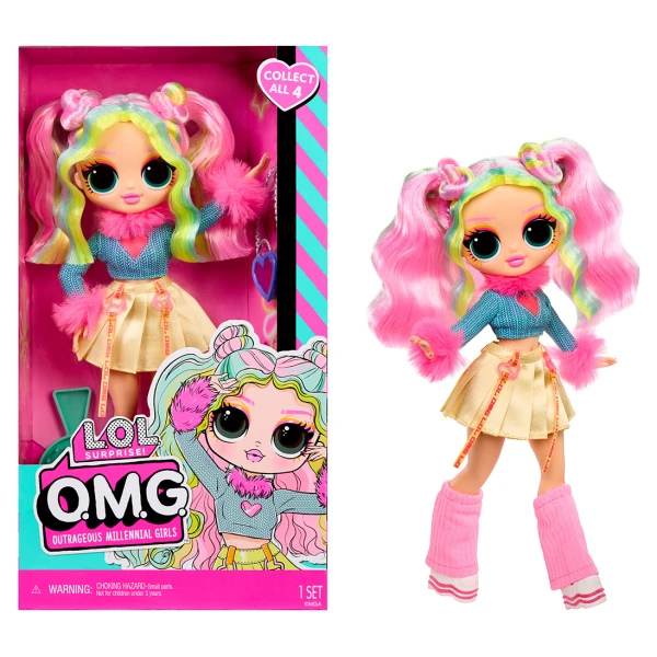 LOL SURPRISE OMG ΚΟΥΚΛΑ ΜΟΔΑΣ - BUBBLEGUM D.J.