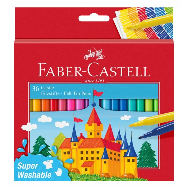 FABER-CASTELL ΜΑΡΚΑΔΟΡΟΙ ΣΕΤ 36 τεμ.