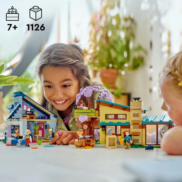 LEGO® FRIENDS ΤΑ ΣΠΙΤΙΑ ΤΗΣ ΟΙΚΟΓΕΝΕΙΑΣ ΤΟΥ ΌΛΛΙ ΚΑΙ ΤΗΣ ΠΕΙΖΛΙ