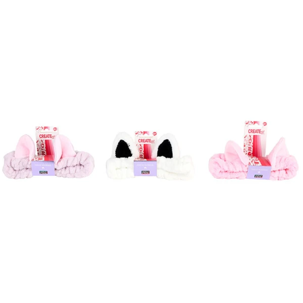 CREATE IT! MAKEUP & CLEANSING HAIRBAND - 3 DESIGNS