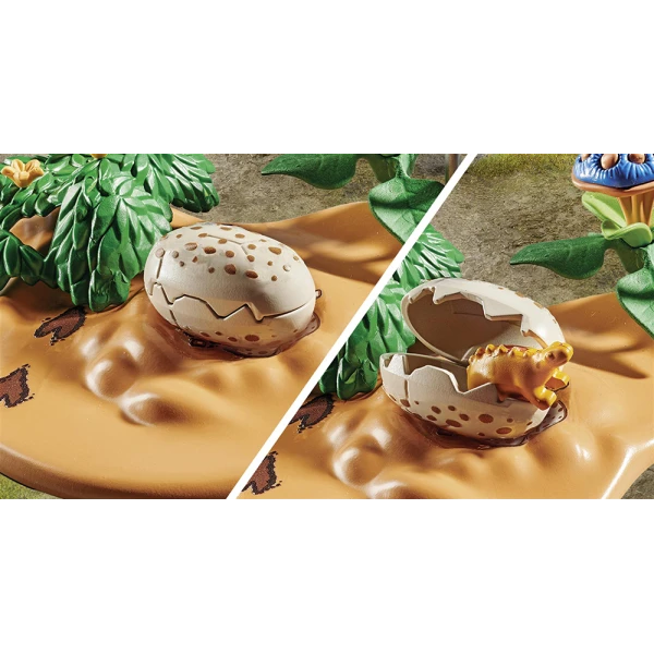 PLAYMOBIL DINOS ΦΩΛΙΑ ΣΤΕΓΟΣΑΥΡΟΥ ΚΑΙ ΚΛΕΦΤΗΣ ΑΥΓΩΝ
