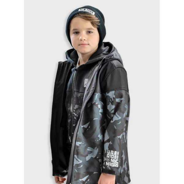 ENERGIERS JACKET BOY CAMOUFLAGE