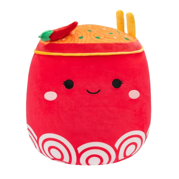 SQUISHMALLOWS FLIPMALLOWS ΛΟΥΤΡΙΝΟ 13 εκ. - W3 ODION & ILLIA, NOODLES-CHILI SAUCE
