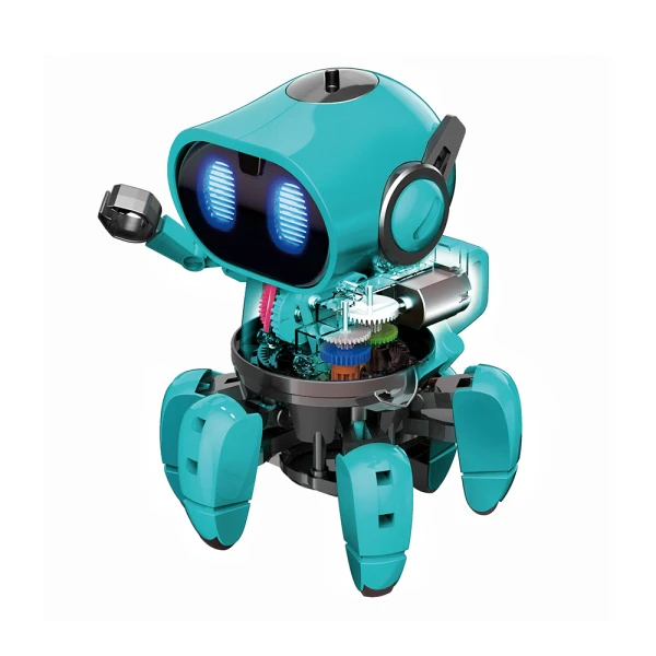 CONSTRUCT & CREATE TOBBIE THE ROBOT BLUE