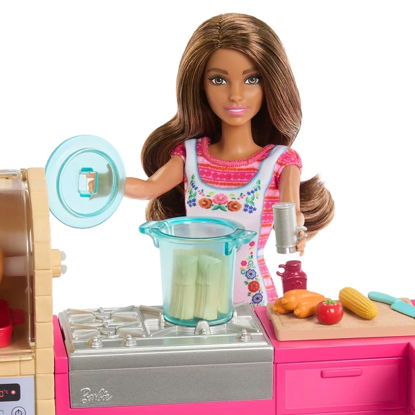 BARBIE ΣΕΤ ΠΑΙΧΝΙΔΙΟΥ ΚΟΥΚΛΑ TERESA COOK & CREATE KITCHEN