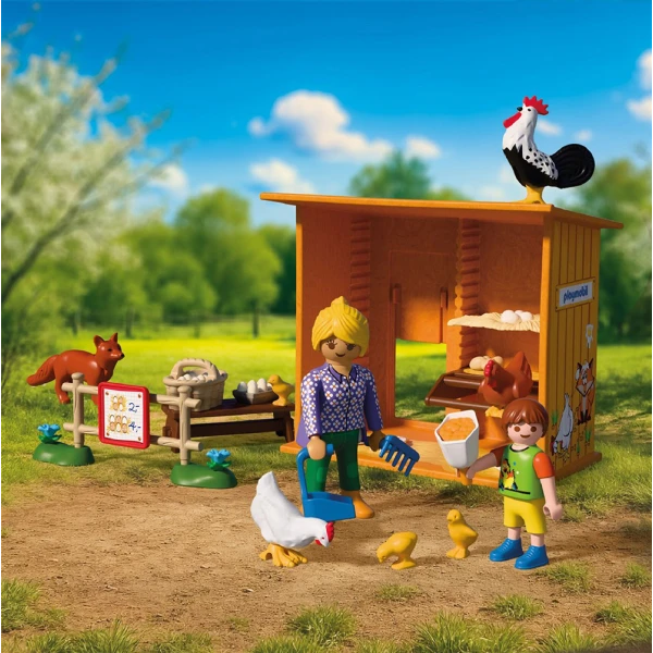 PLAYMOBIL COUNTRY ΚΟΤΕΤΣΙ ΜΕ ΑΛΕΠΟΥ