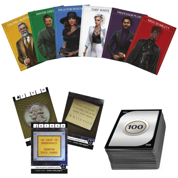 ΕΠΙΤΡΑΠΕΖΙΟ ΠΑΙΧΝΙΔΙ CLUEDO ESCAPE THE MIDNIGHT HOTEL