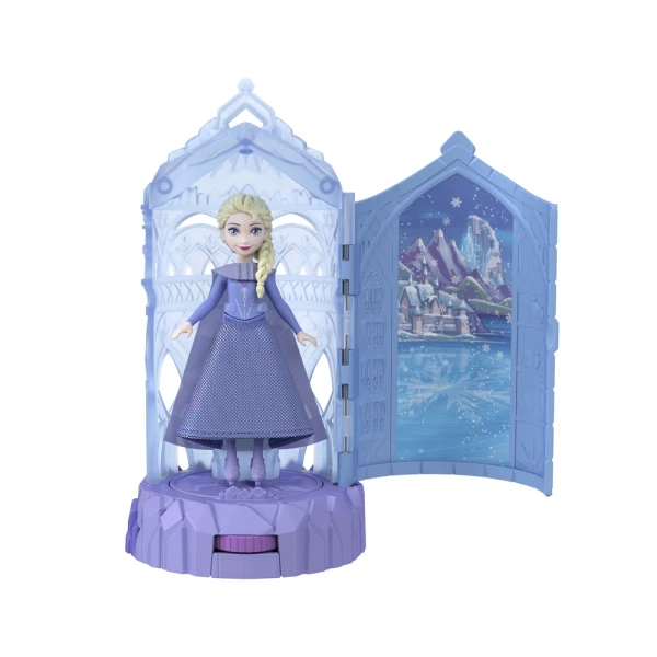 DISNEY FROZEN REVEAL - MINI SURPRISE DOLL AND SMALL CASTLE PLAYSET