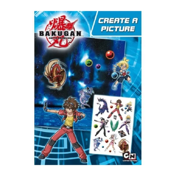 ΑΥΤΟΚΟΛΛΗΤΑ ΔΗΜΙΟΥΡΓΙΑΣ ΤΟΠΙΟΥ BAKUGAN