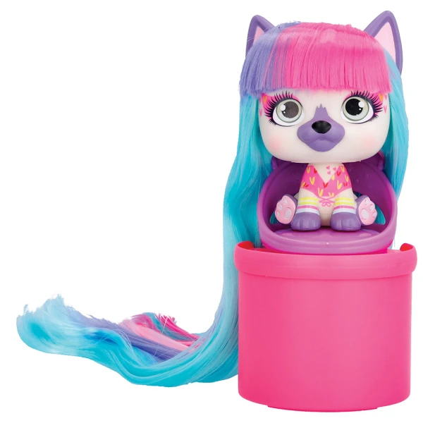 VIP PETS SERIES 3 BOW POWER COLLECTIBLE DOLL WITH EXTRA LONG HAIR - 6 DESIGNS