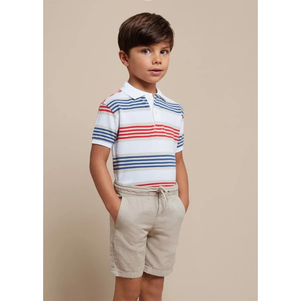 MAYORAL BERMUDA SHORTS LINEN FADED BEIGE