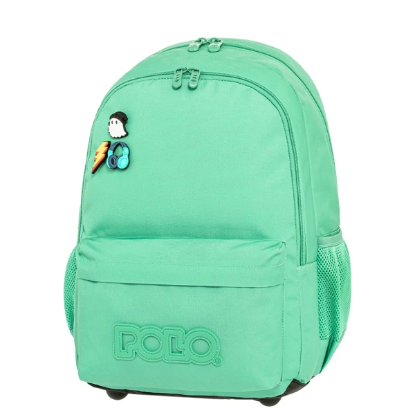 POLO 2026 ΣΑΚΙΔΙΟ PINS ΣΜΑΡΑΓΔΙ