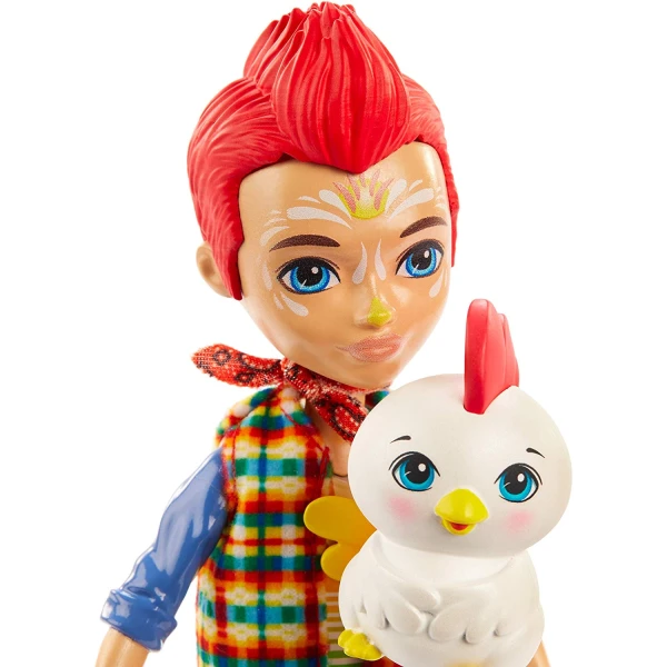 ENCHANTIMALS DOLL & PET FRIEND ROOSTER & CLUCK