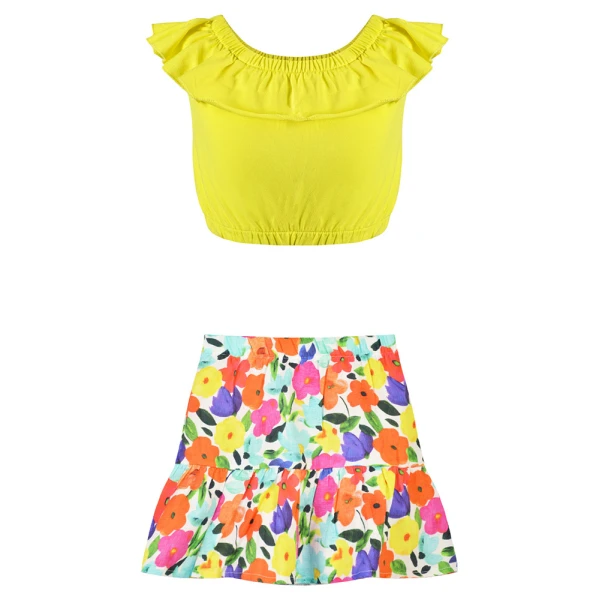 ENERGIERS BEBE GIRL SET FLORAL