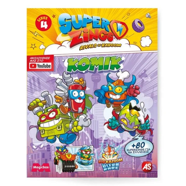 SUPERZINGS MICRO-CREATURES SERIES 4 STARTER PACK FOR 3+ YEARS