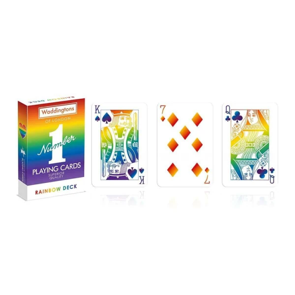 WINNING MOVES WADDINGTONS No.1 ΠΑΙΧΝΙΔΙ ΚΑΡΤΩΝ - RAINBOW