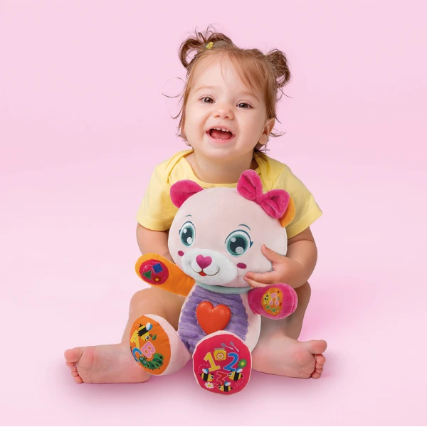 BABY CLEMENTONI ΒΡΕΦΙΚΟ ΕΚΠΑΙΔΕΥΤΙΚΟ ΝΕΝΑ ΤΟ ΑΡΚΟΥΔΑΚΙ (ΜΙΛΑΕΙ ΕΛΛΗΝΙΚΑ) ΓΙΑ 6+ ΜΗΝΩΝ