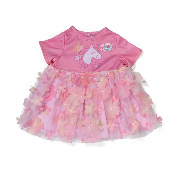 ZAPF CREATION BABY BORN FLORAL DRESS FOR DOLLS 43 cm