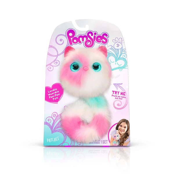 PLUSH ANIMALS POMSIES - 7 DESIGNS