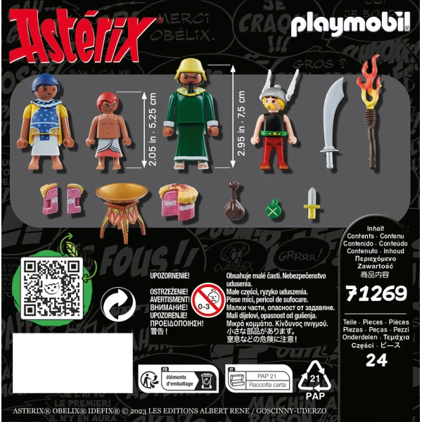 PLAYMOBIL ASTERIX ARTIFI\'S POISONED CAKE